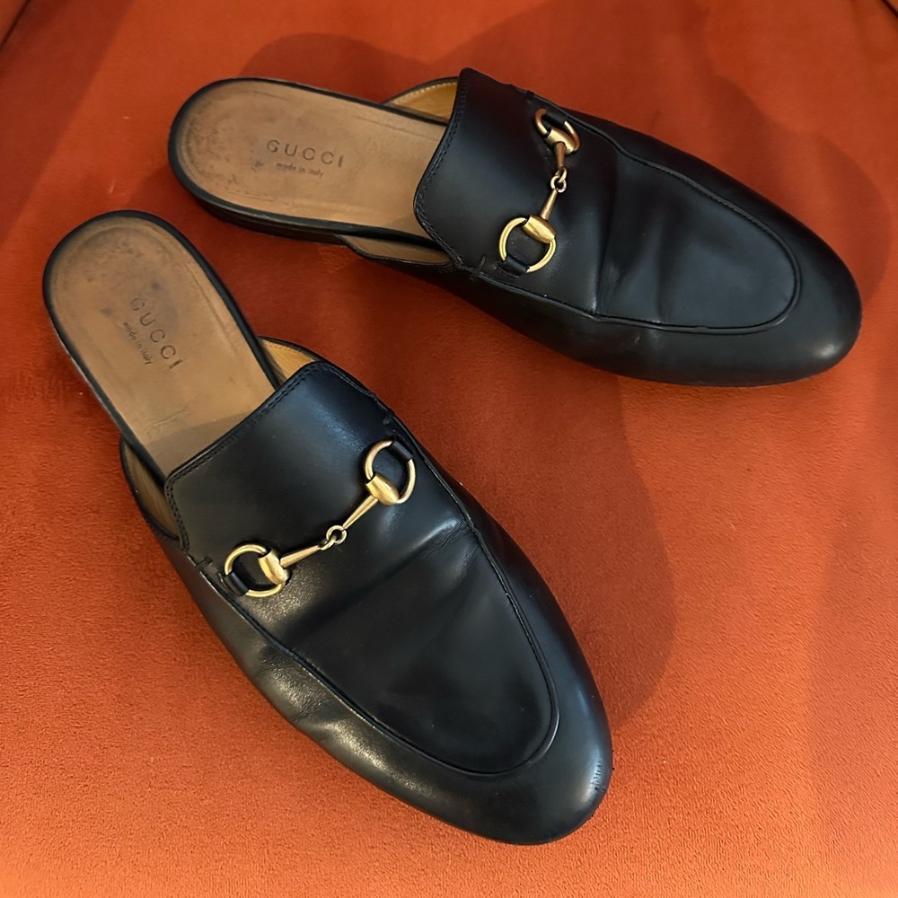 Gucci Princetown Horsebit Slip On Shoes 39 - Picture 2 of 5